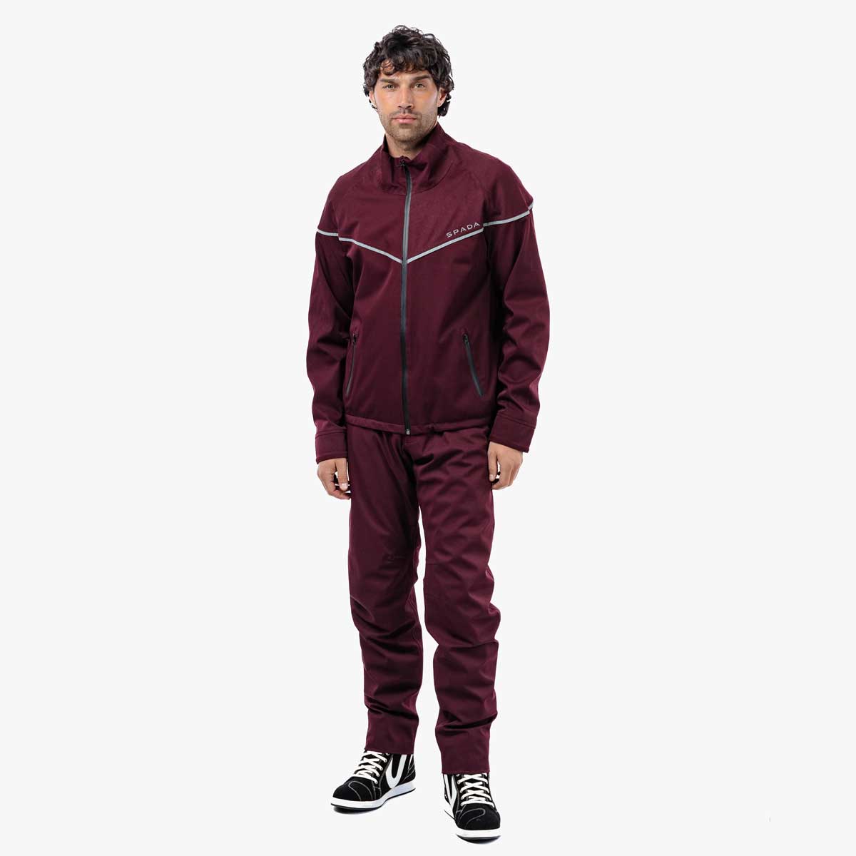 Spada Dash CE Mens Jacket Port Red