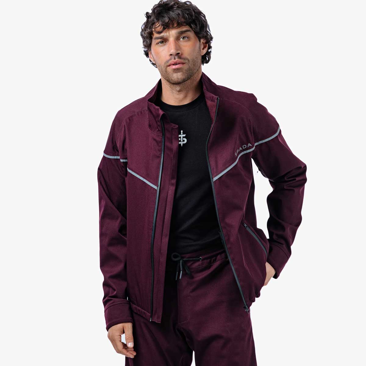 Spada Dash CE Mens Jacket Port Red