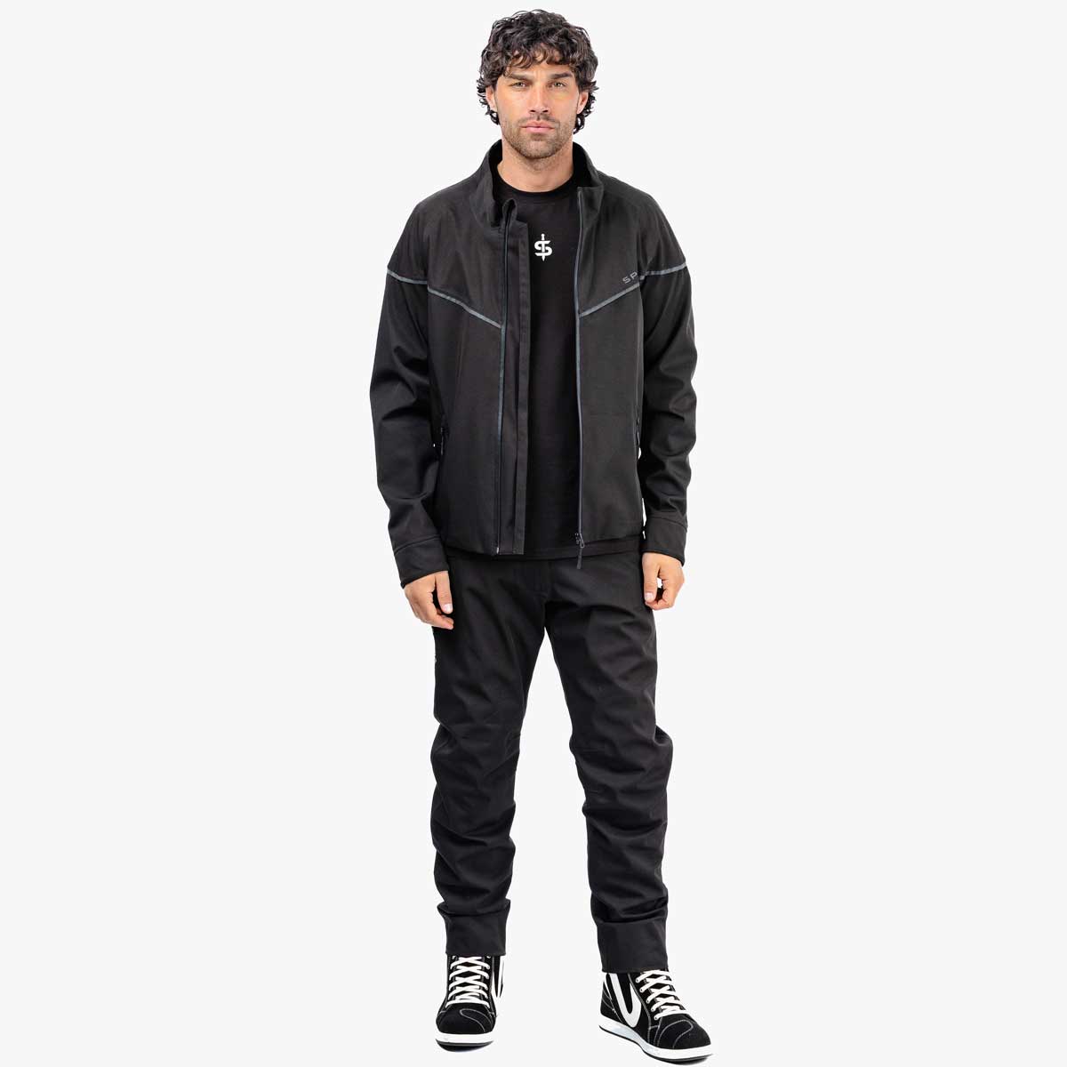 Spada Dash CE Mens Jacket Stealth Black