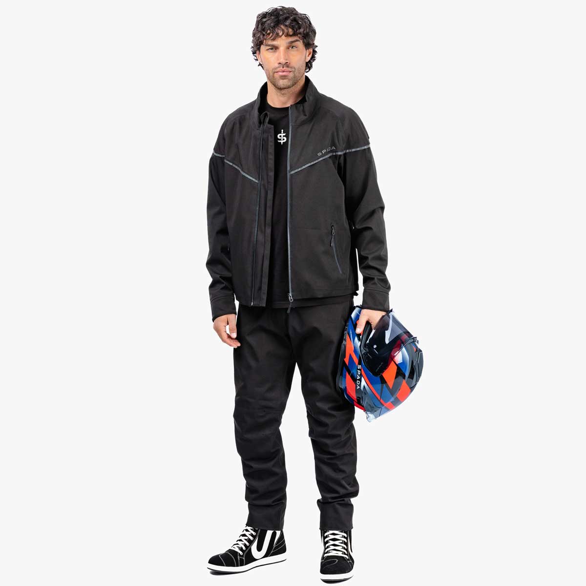 Spada Dash CE Mens Jacket Stealth Black
