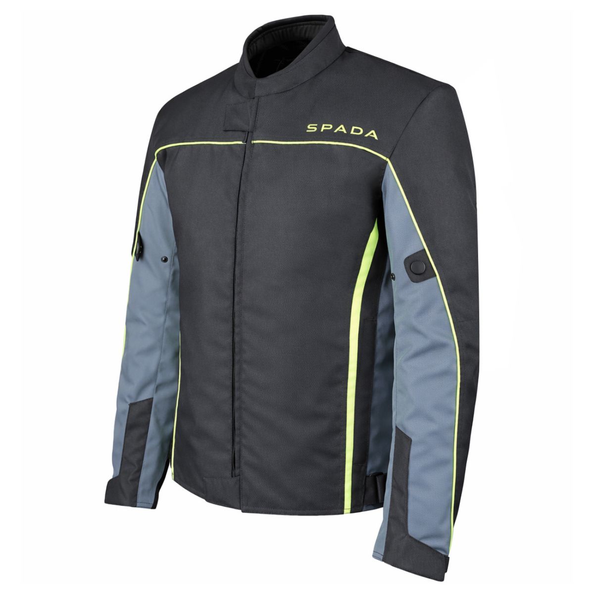 Spada Pace Rev.2 CE WP Jacket Black/Grey/Fluo