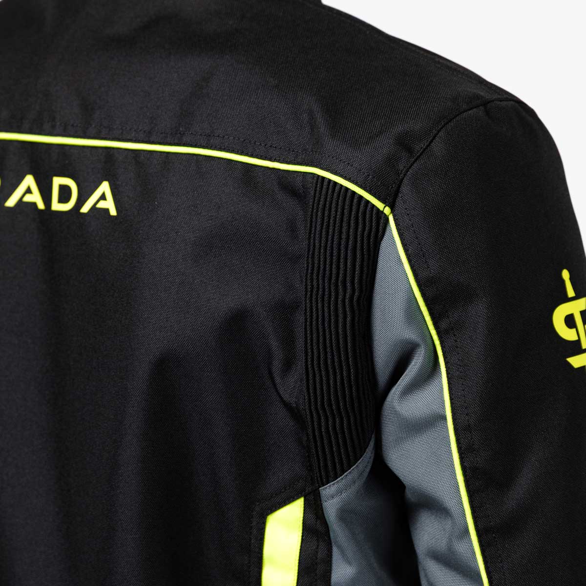 Spada Pace Rev.2 CE WP Jacket Black/Grey/Fluo
