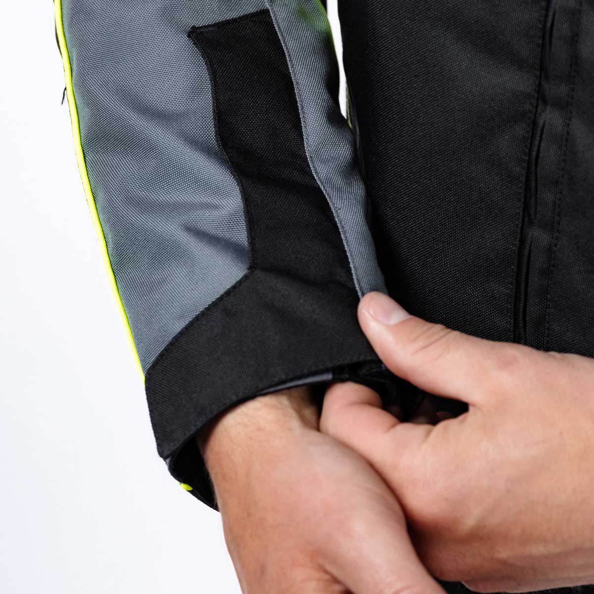 Spada Pace Rev.2 CE WP Jacket Black/Grey/Fluo