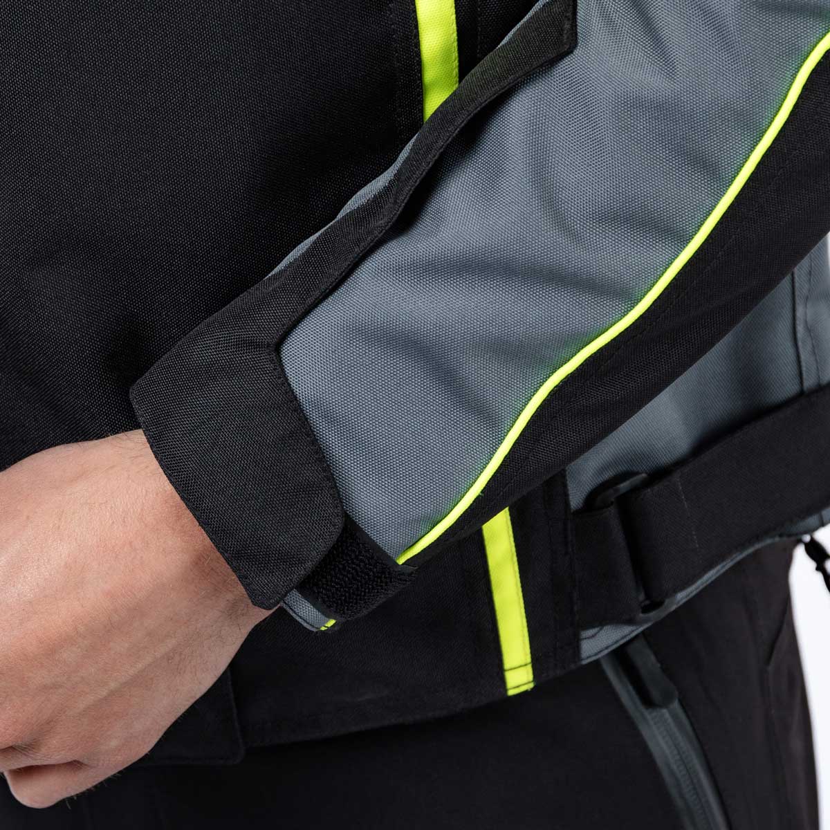 Spada Pace Rev.2 CE WP Jacket Black/Grey/Fluo