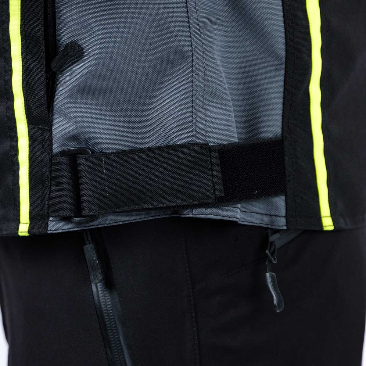 Spada Pace Rev.2 CE WP Jacket Black/Grey/Fluo