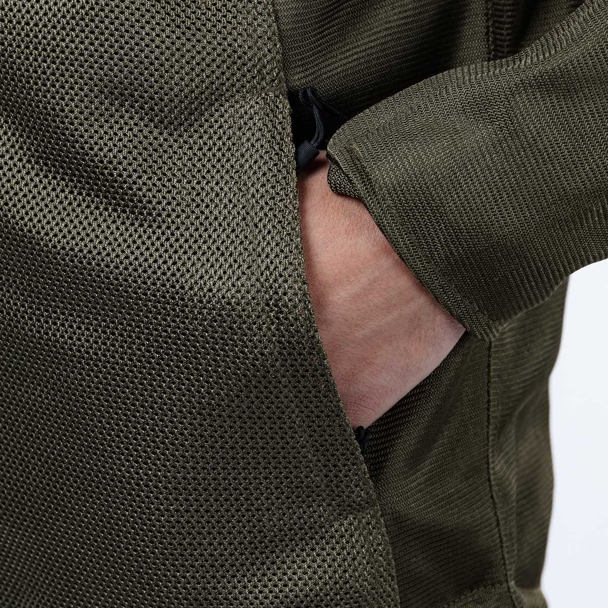 Spada Hooded Air CE Jacket Olive Green