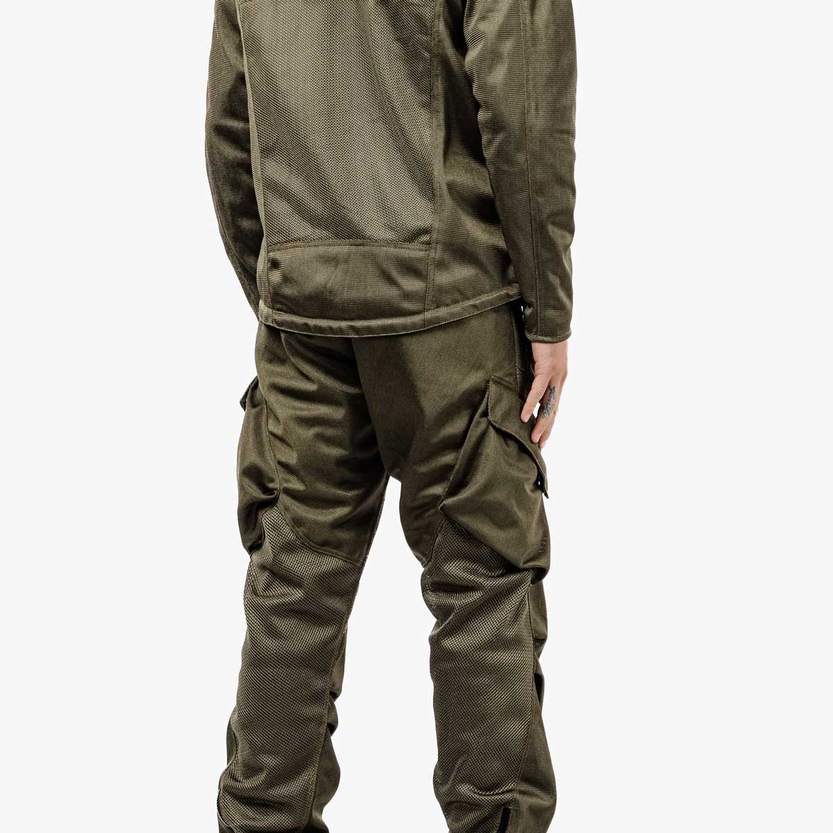 Spada Hooded Air CE Jacket Olive Green