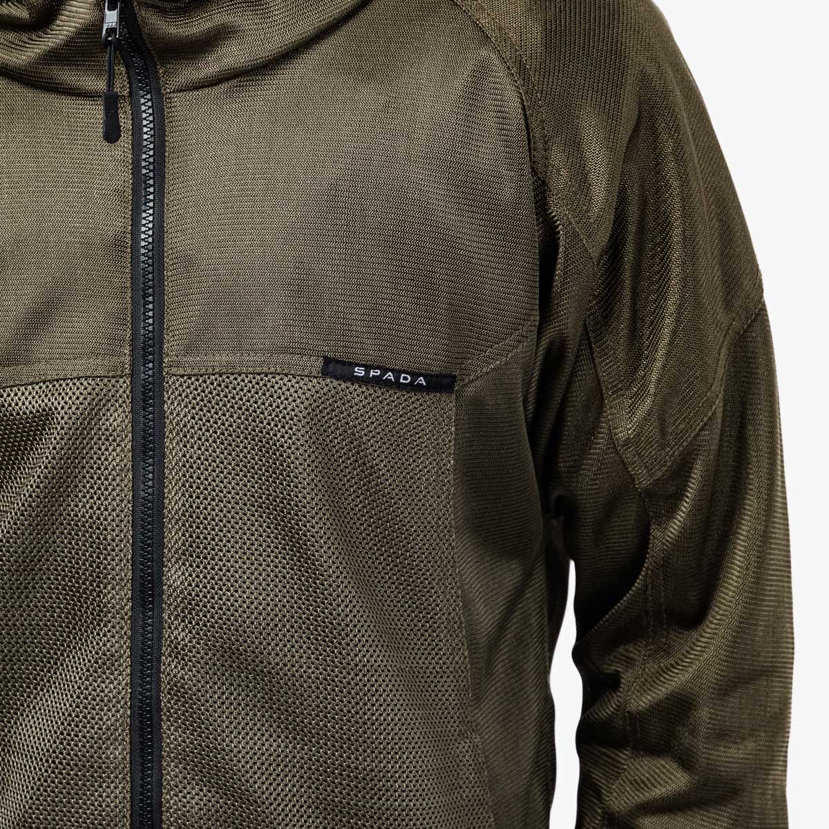 Spada Hooded Air CE Jacket Olive Green