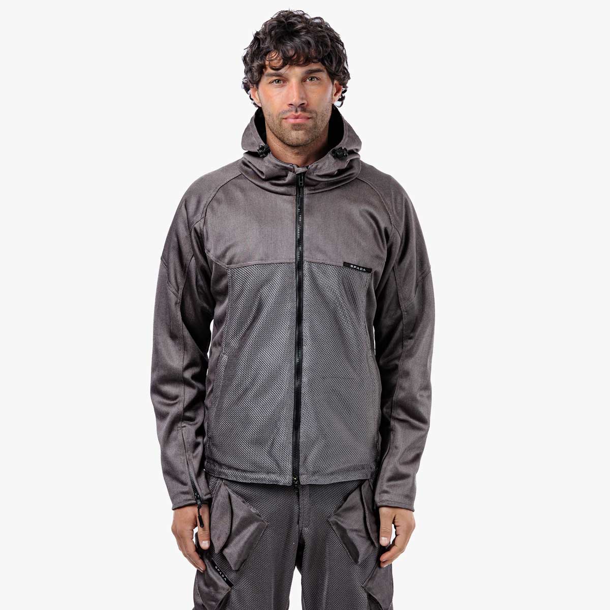 Spada Hooded Air CE Jacket Ultimate Grey