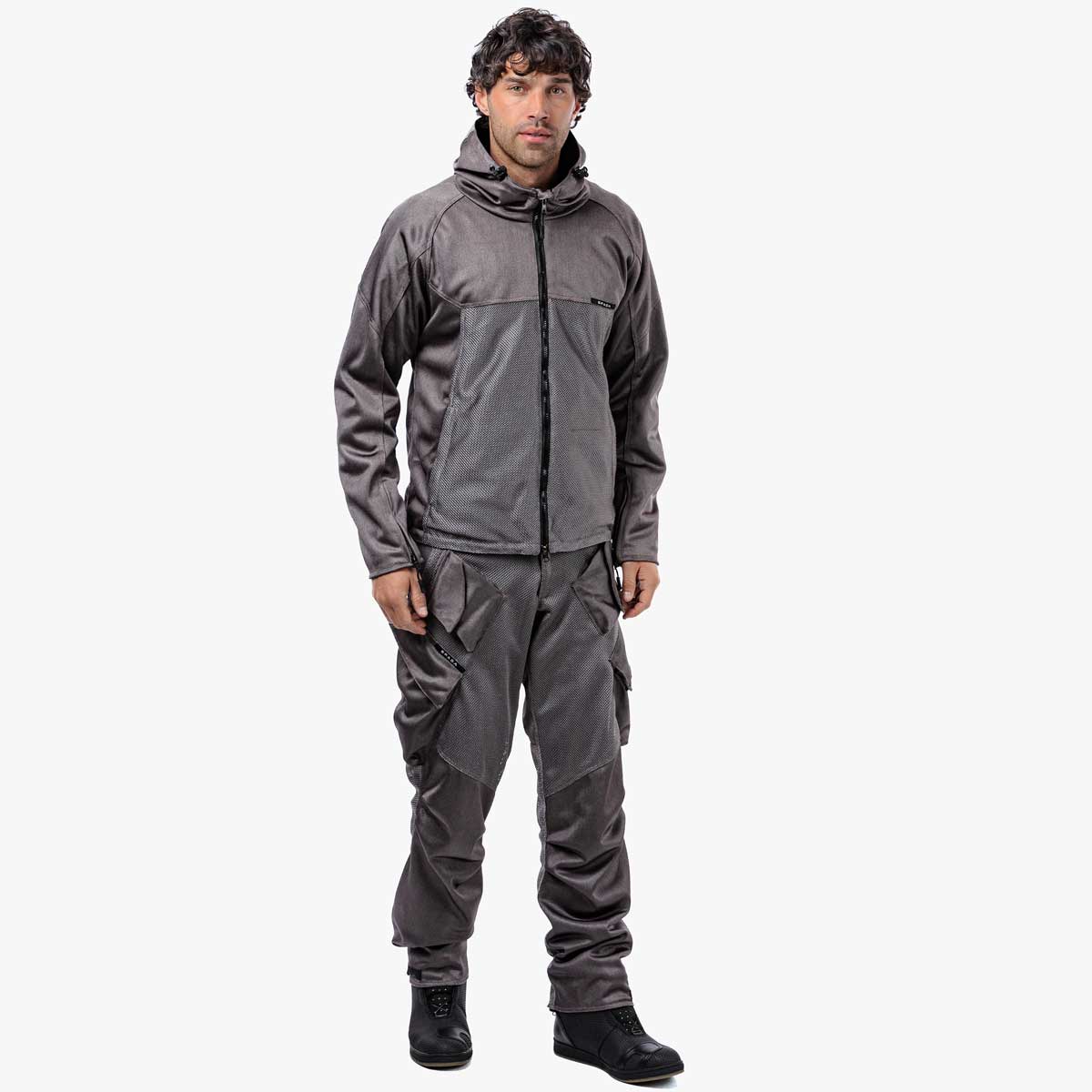 Spada Hooded Air CE Jacket Ultimate Grey