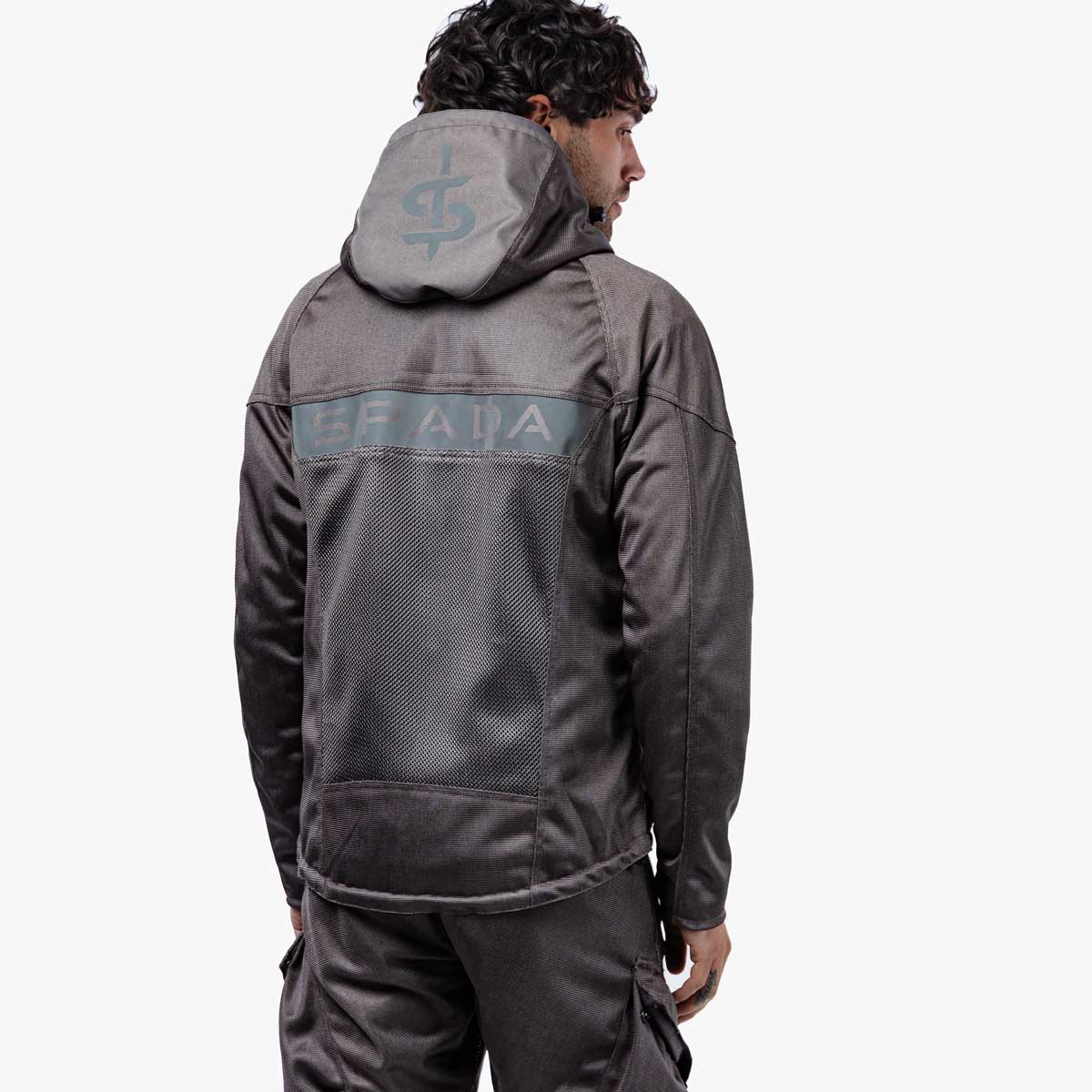 Spada Hooded Air CE Jacket Ultimate Grey