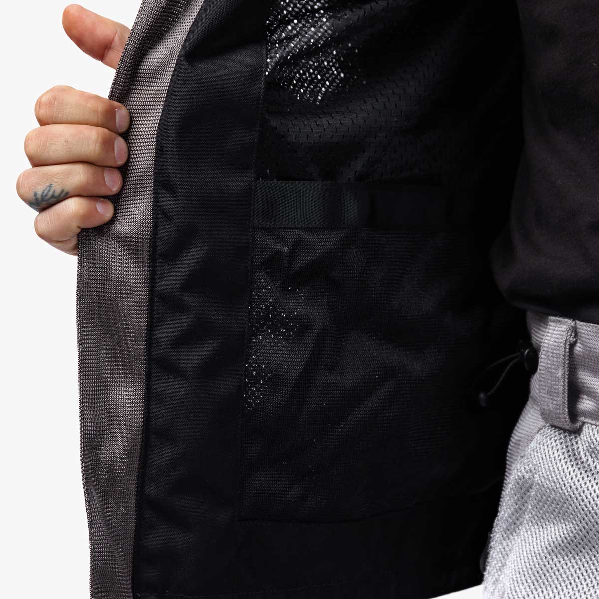 Spada Hooded Air CE Jacket Ultimate Grey