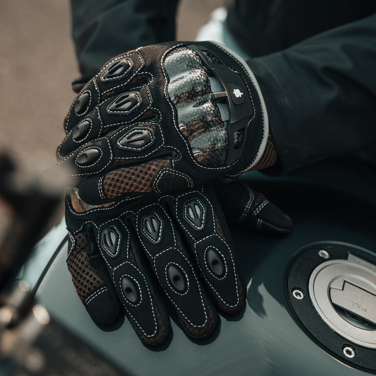 Spada MX-Air Rev.2 CE Gloves Walnut Brown