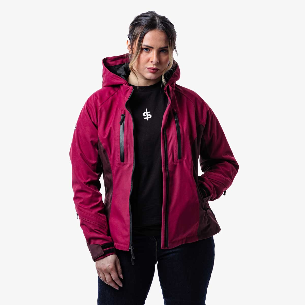 Spada Lula CE WP Ladies Jacket Port Red