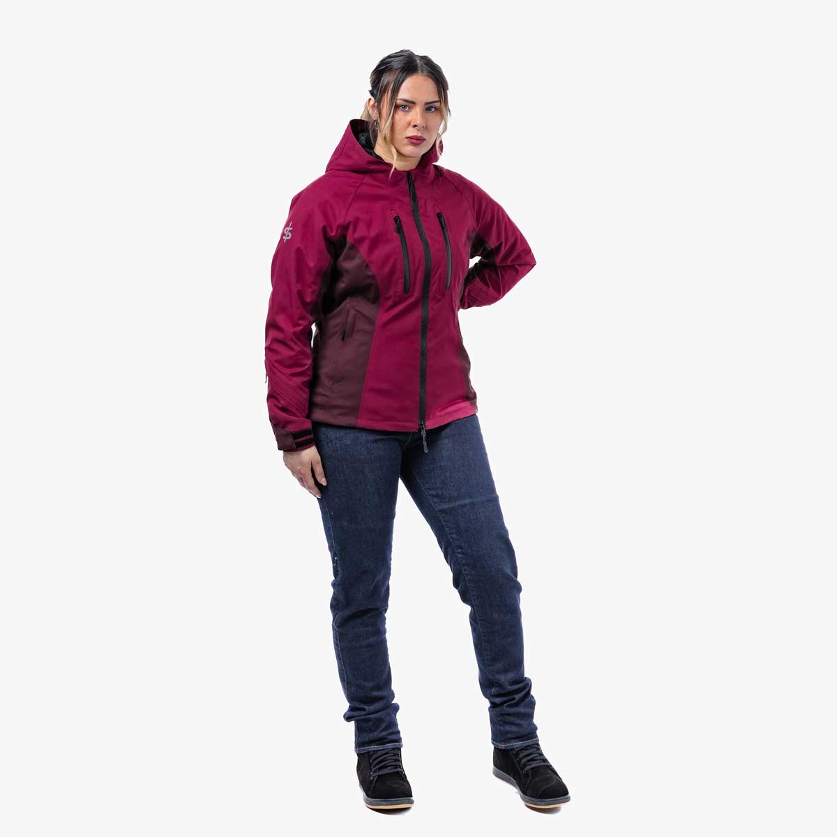 Spada Lula CE WP Ladies Jacket Port Red