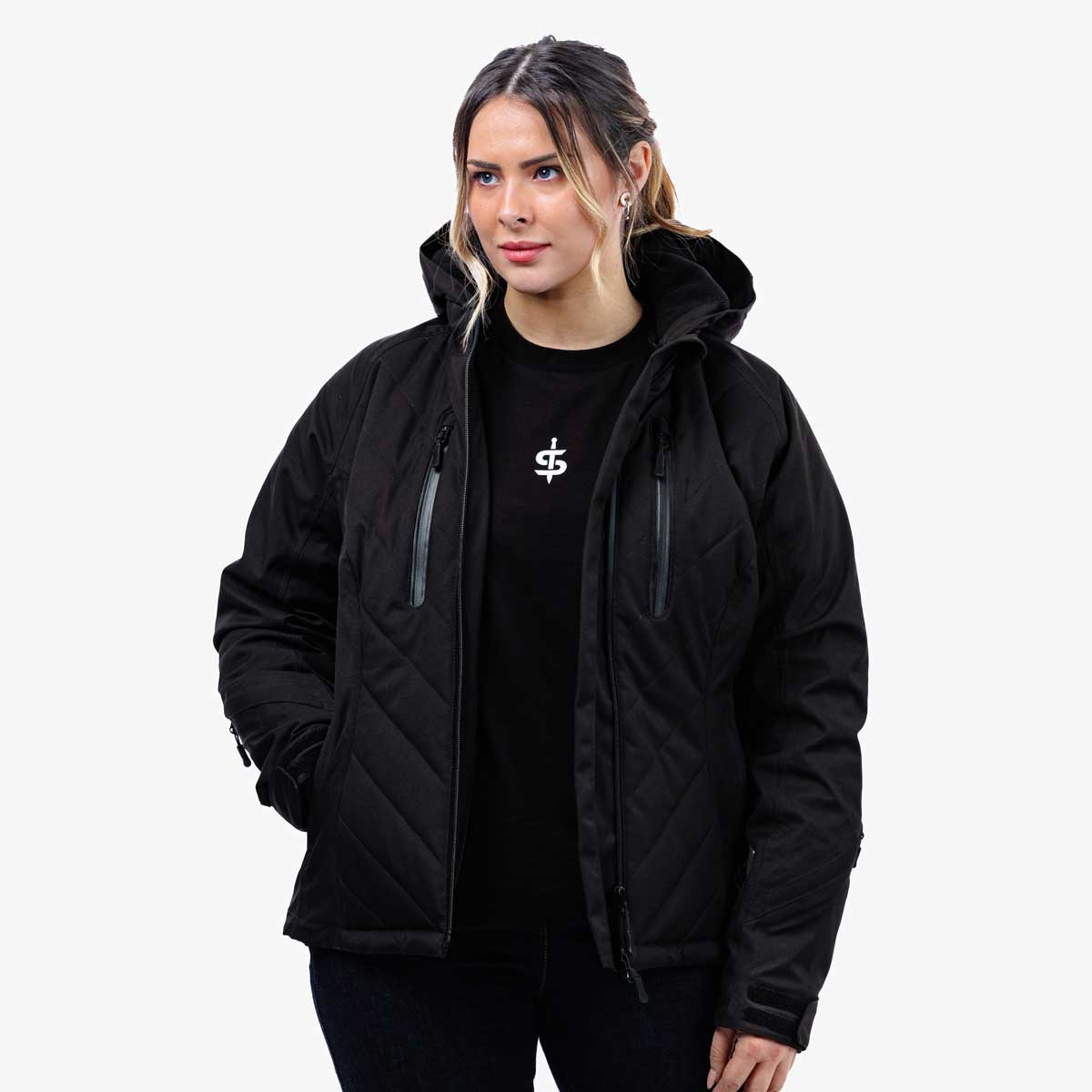 Spada Bella CE WP Quilted Jacket Black