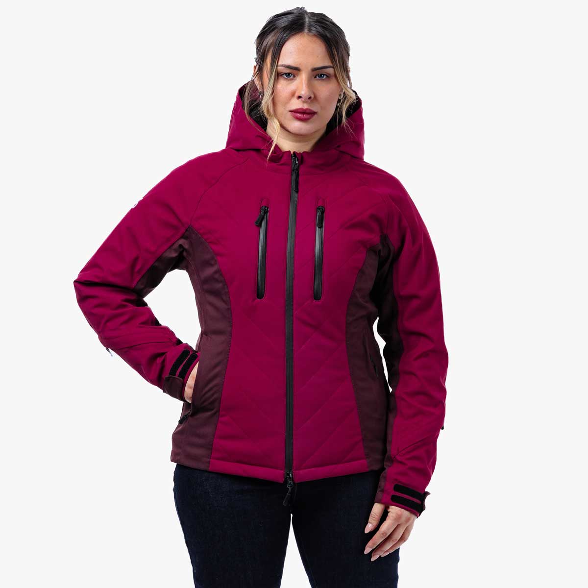 Spada Bella CE WP Quilted Jacket Port Red