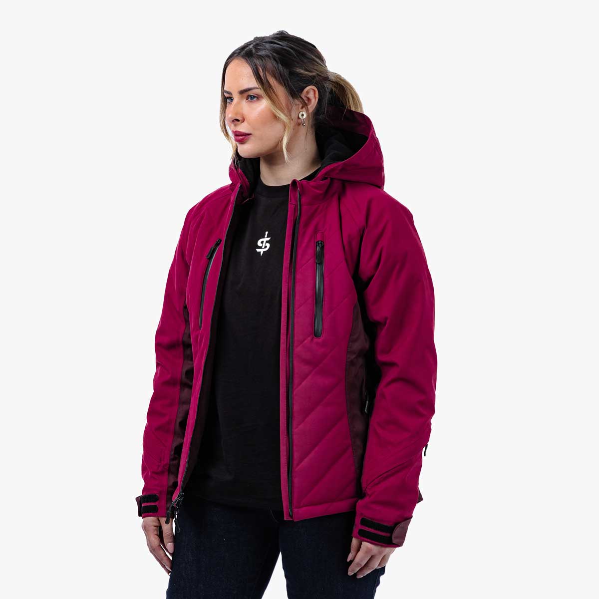 Spada Bella CE WP Quilted Jacket Port Red