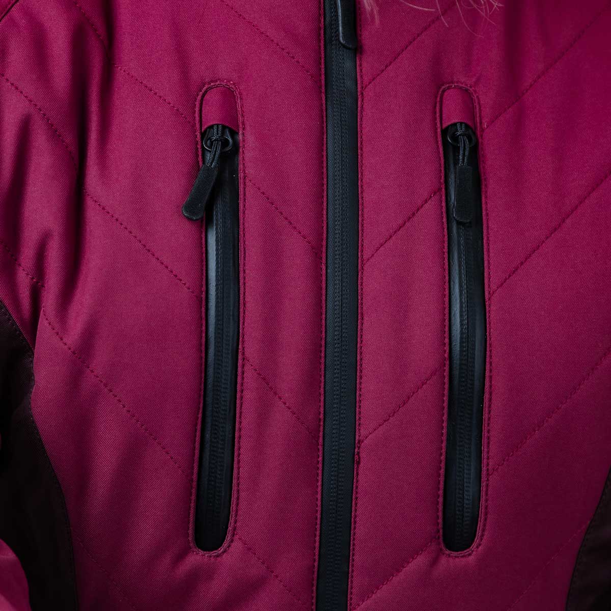 Spada Bella CE WP Quilted Jacket Port Red