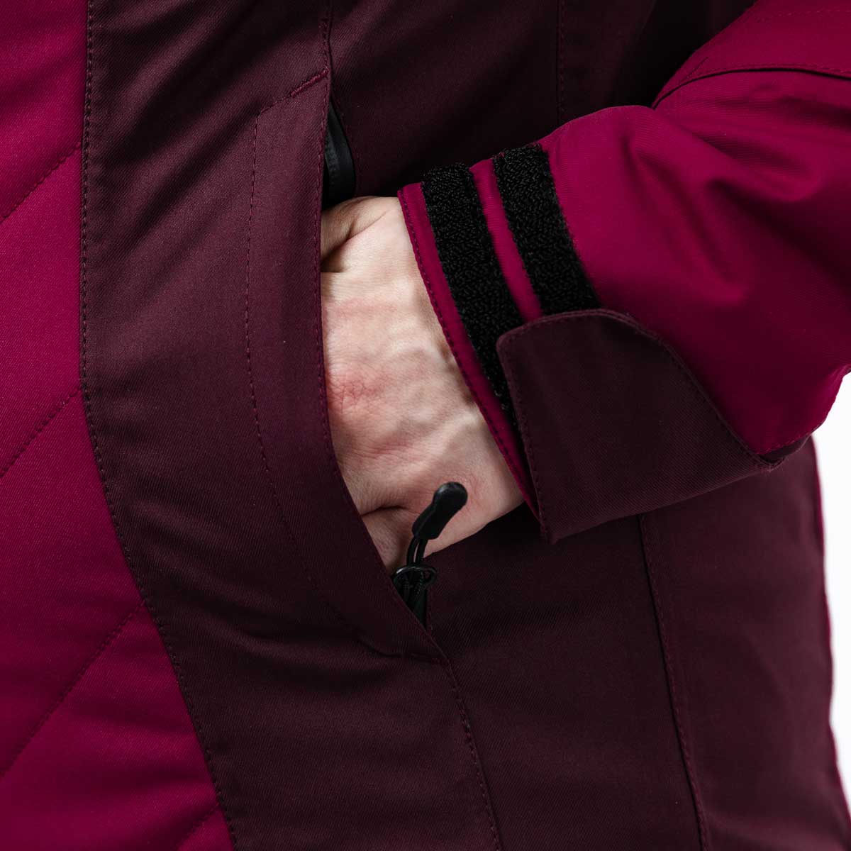 Spada Bella CE WP Quilted Jacket Port Red