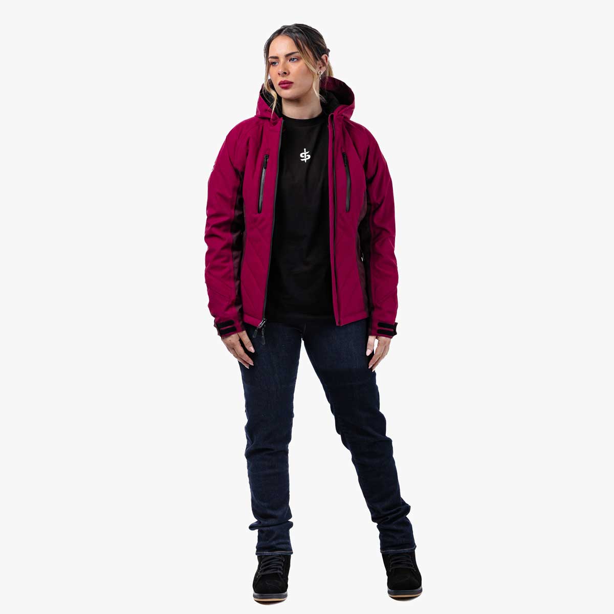 Spada Bella CE WP Quilted Jacket Port Red