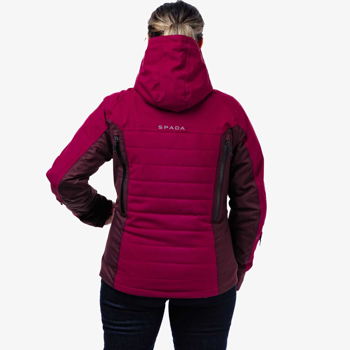 Spada Bella CE WP Quilted Jacket Port Red