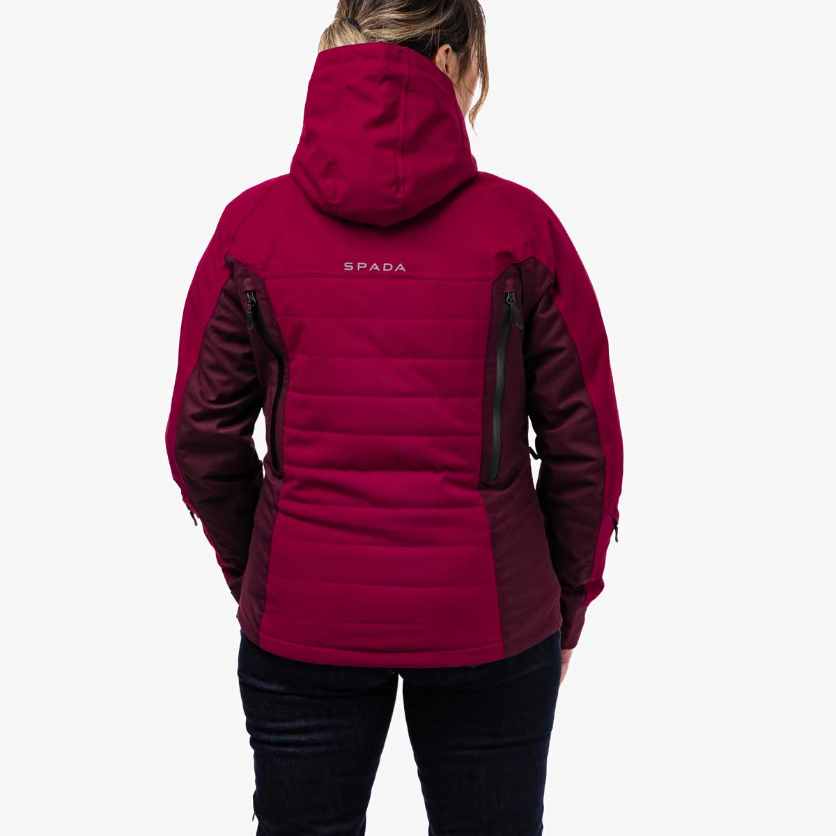 Spada Bella CE WP Quilted Jacket Port Red