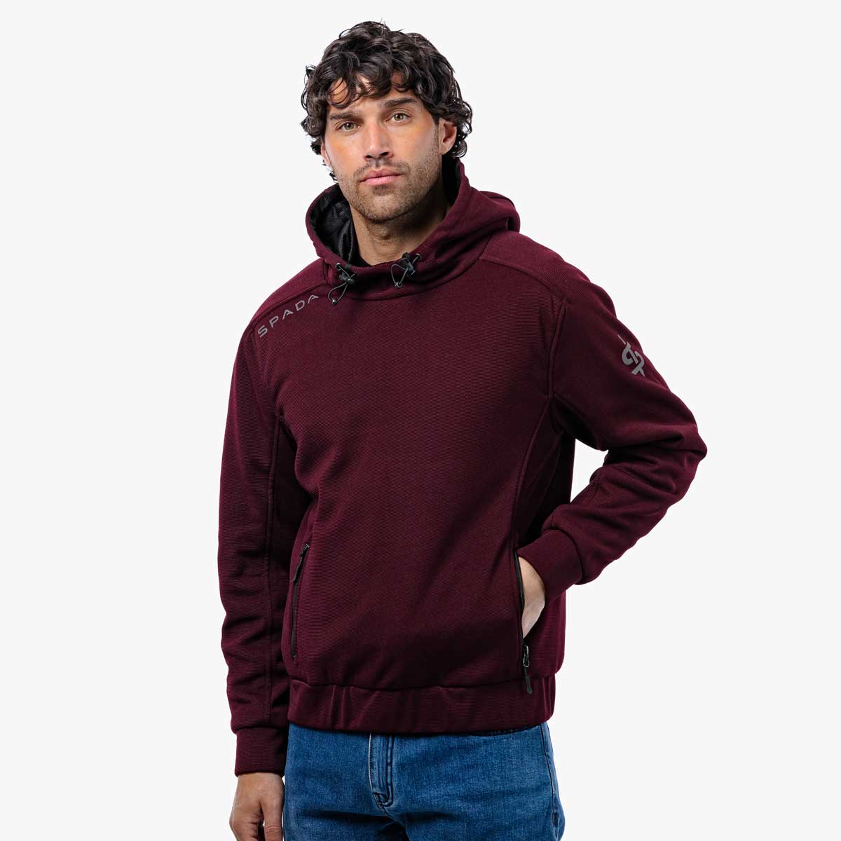Spada Blade CE Hoodie Port Red