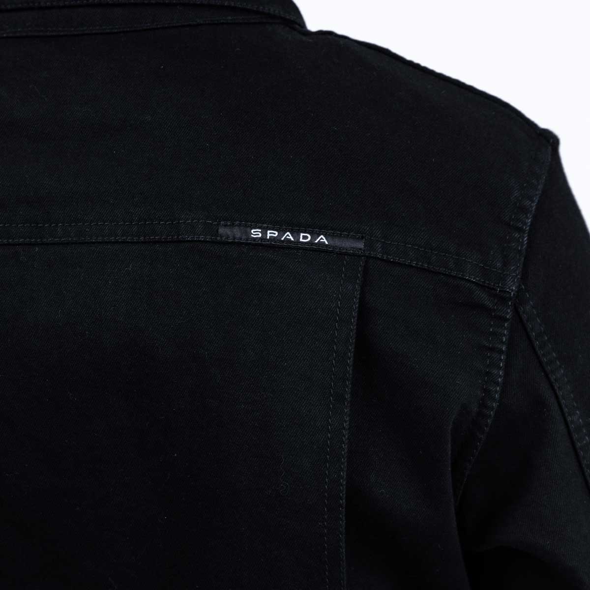Spada Tura Trucker CE Mens Jacket Solid Black