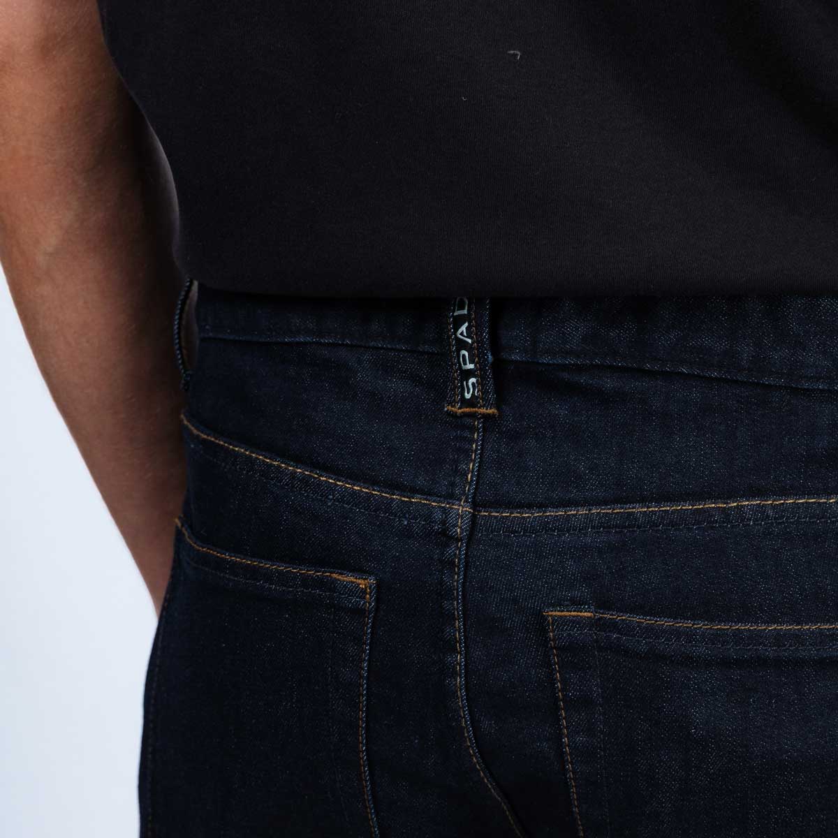 Spada Drifter CE Mens Jeans Short Leg Rinse Indigo
