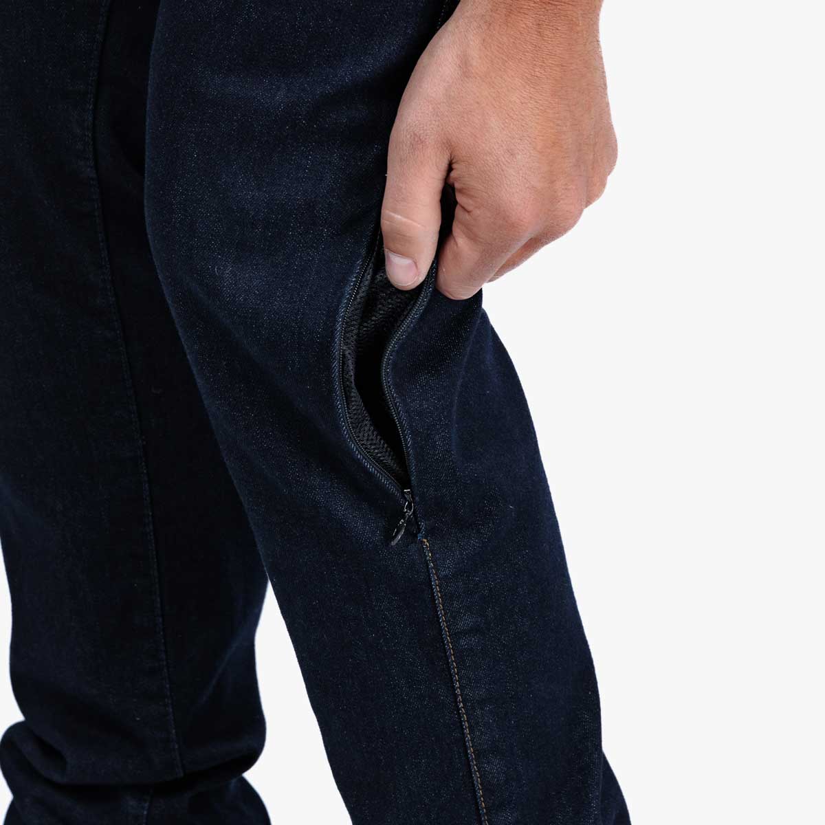 Spada Drifter CE Mens Jeans Short Leg Rinse Indigo
