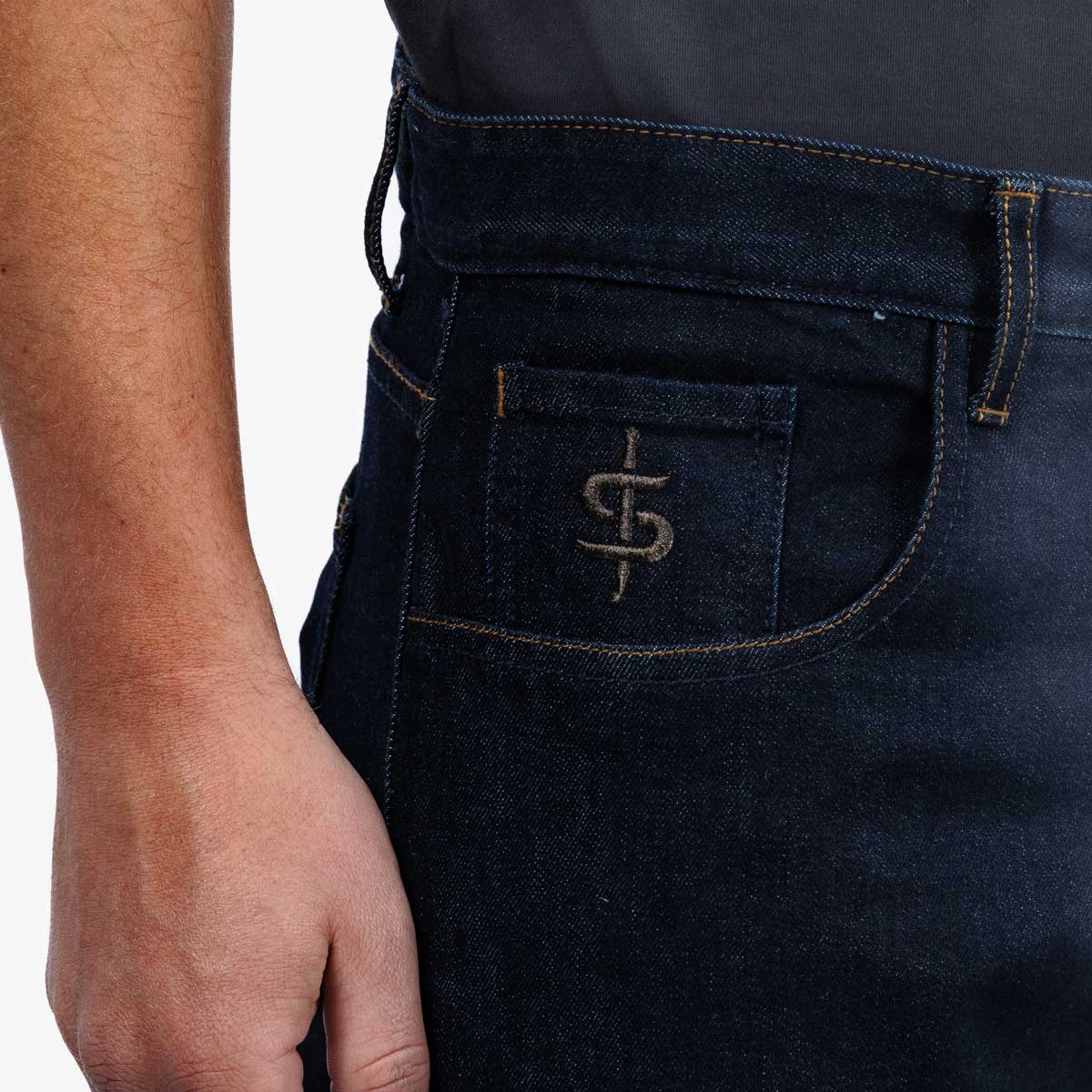 Spada Drifter CE Mens Jeans Rinse Indigo