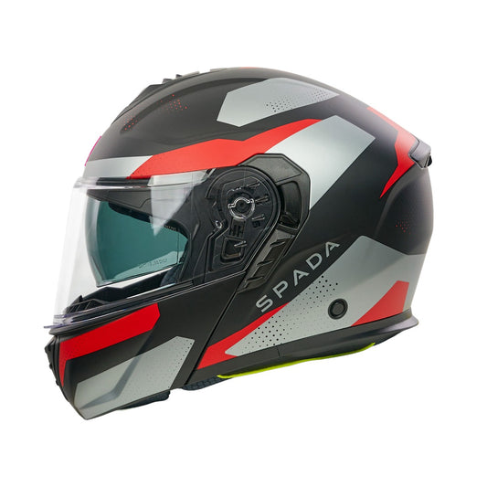 Spada Orion 2 Geo Camo Matt Red Helmet