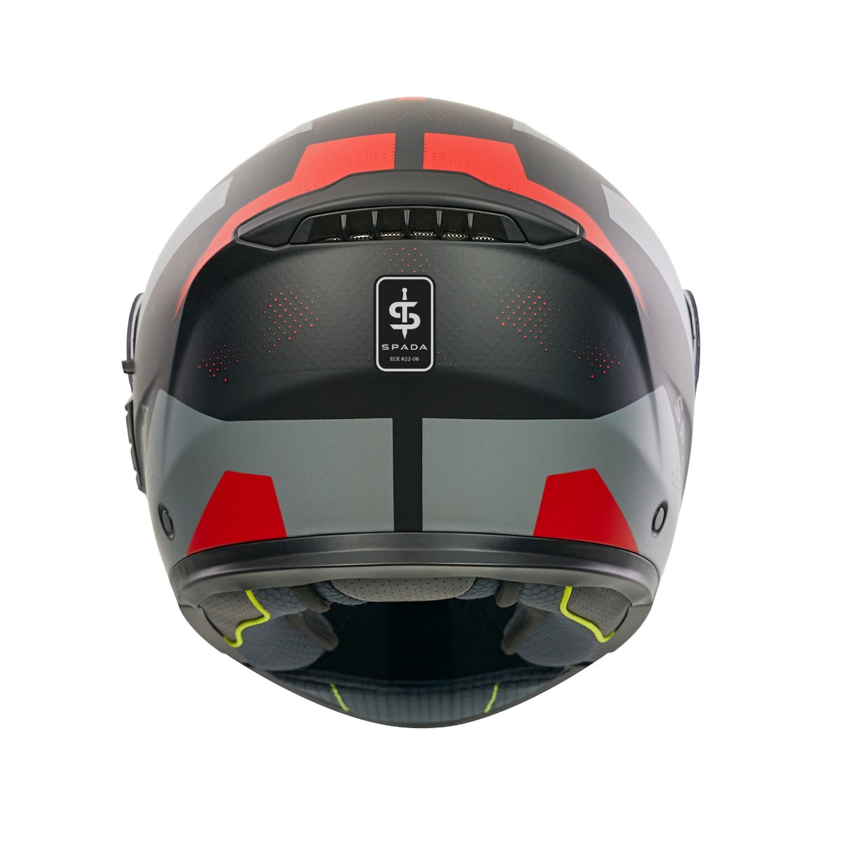 Spada Orion 2 Geo Camo Matt Red Helmet