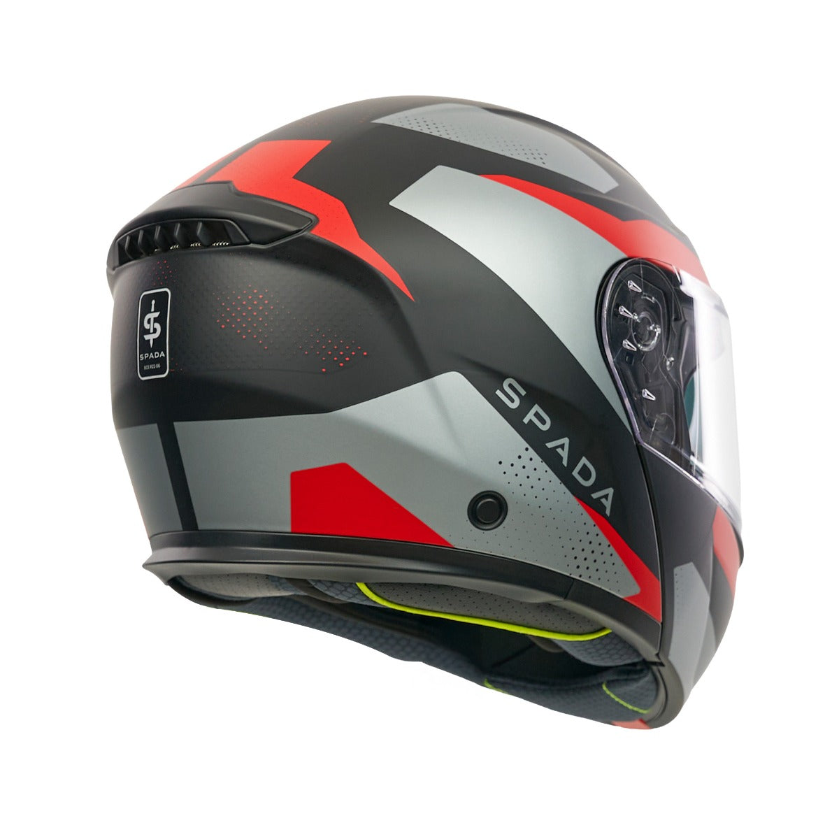 Spada Orion 2 Geo Camo Matt Red Helmet