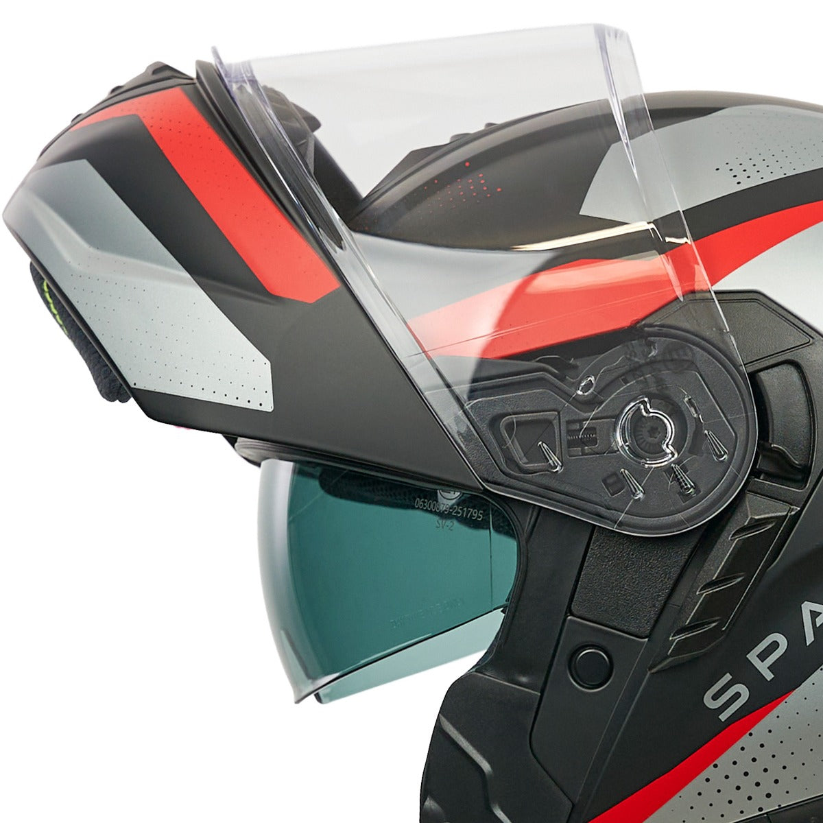Spada Orion 2 Geo Camo Matt Red Helmet