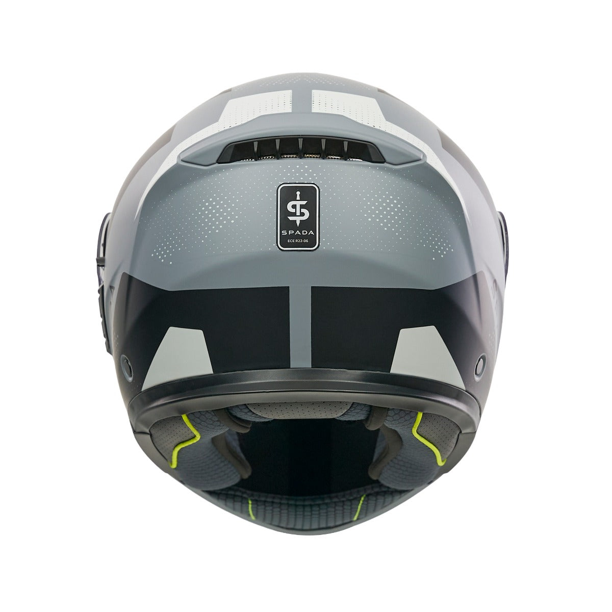 Spada Orion 2 Geo Camo Matt Grey Helmet