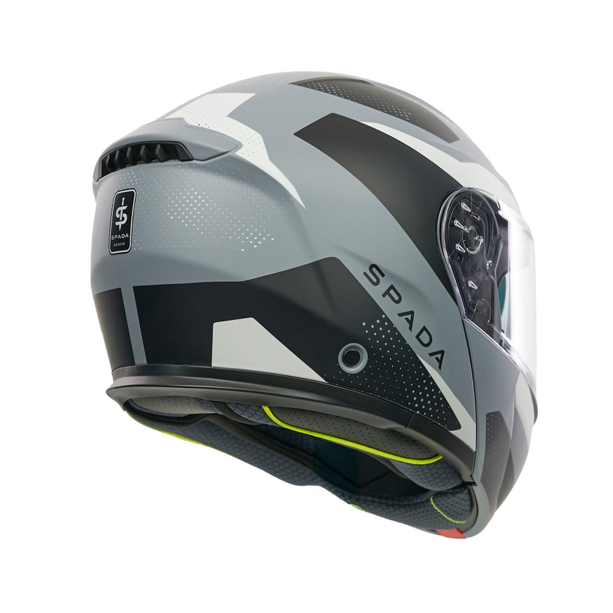 Spada Orion 2 Geo Camo Matt Grey Helmet