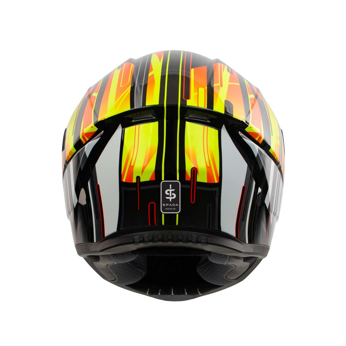 Spada Raiden 3 Cyclone Yellow Helmet