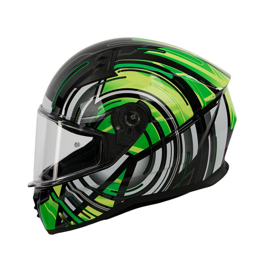 Spada Raiden 3 Cyclone Green Helmet