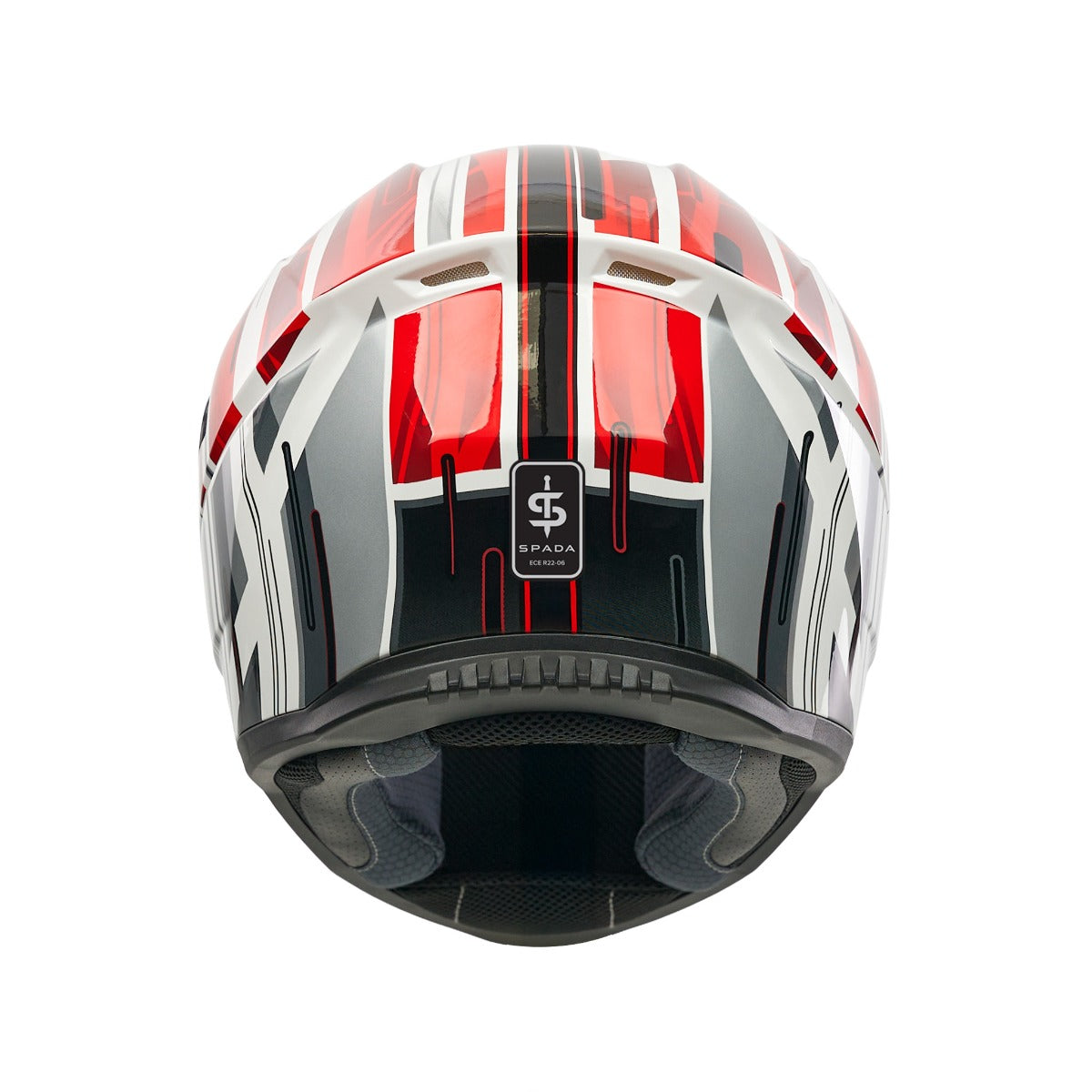 Spada Raiden 3 Cyclone Red Helmet