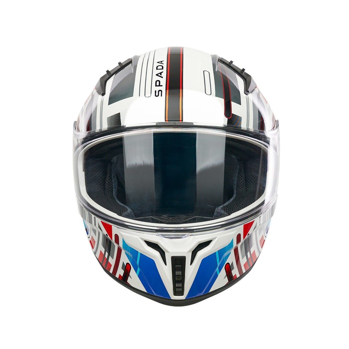 Spada Raiden 3 Cyclone White/Red/Blue Helmet