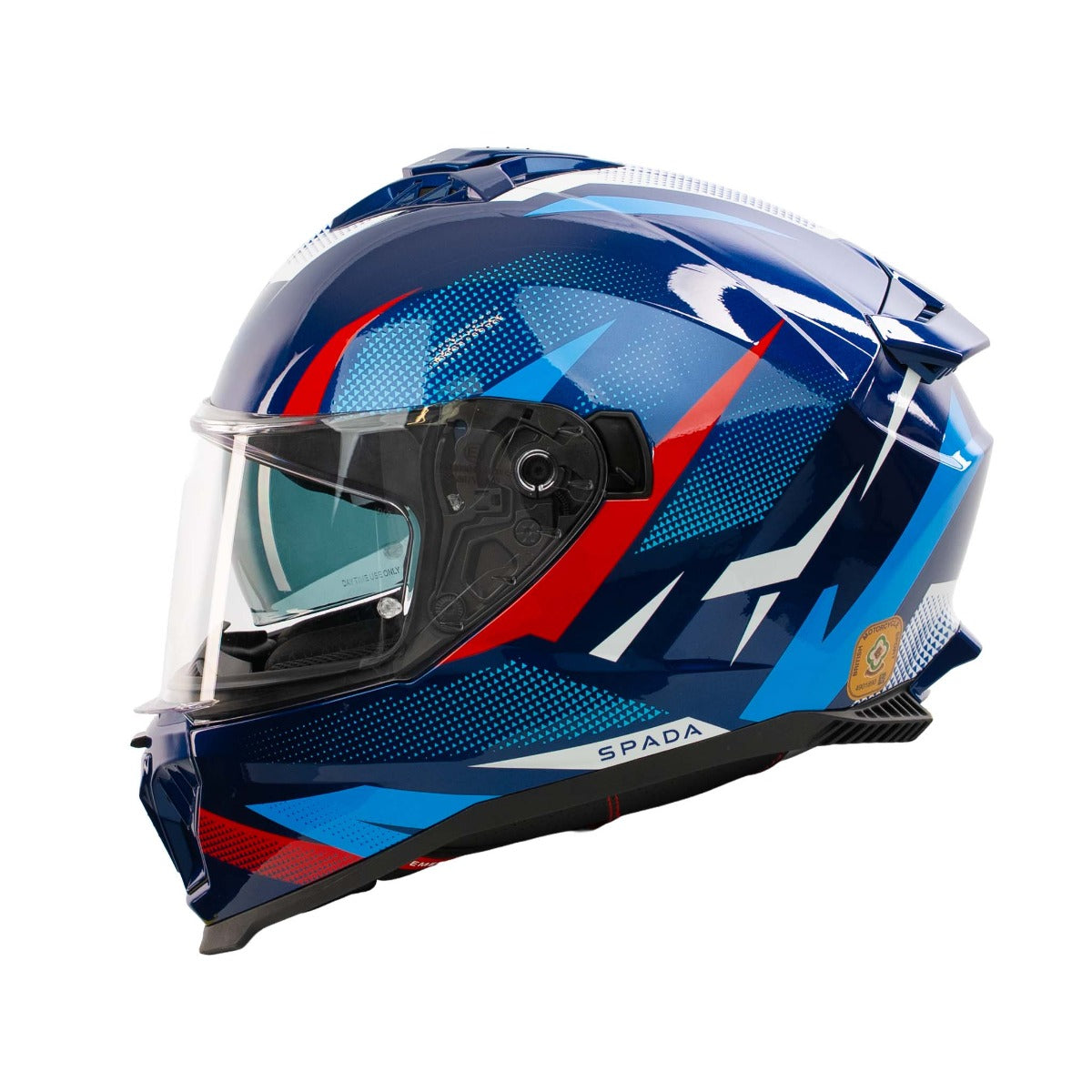 Spada SP18 Vertex Blue/Red/White Helmet