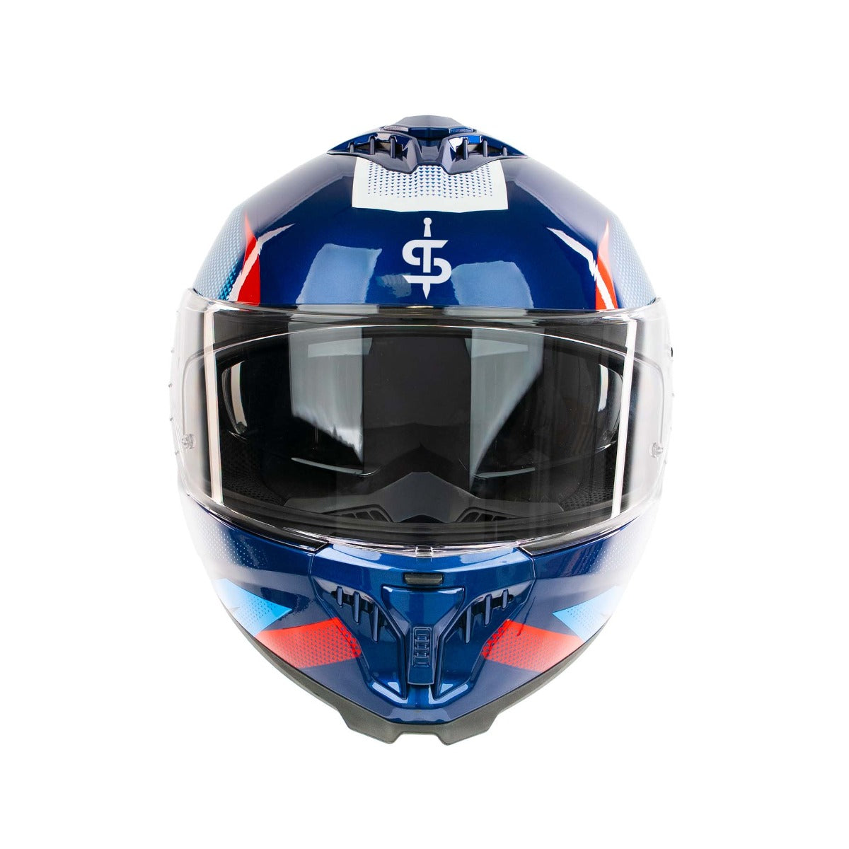 Spada SP18 Vertex Blue/Red/White Helmet
