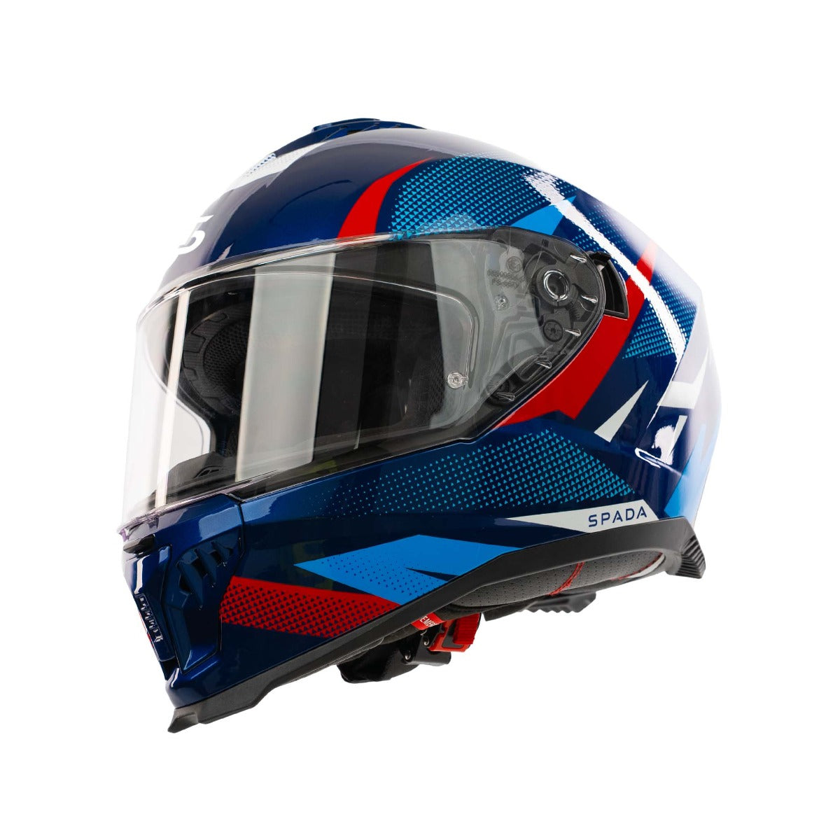 Spada SP18 Vertex Blue/Red/White Helmet