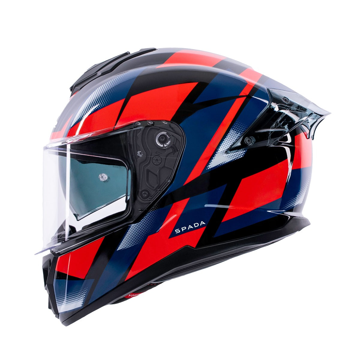 Spada Blade Sabre Black/Blue/Red Helmet