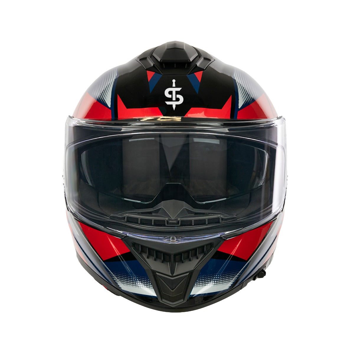 Spada Blade Sabre Black/Blue/Red Helmet