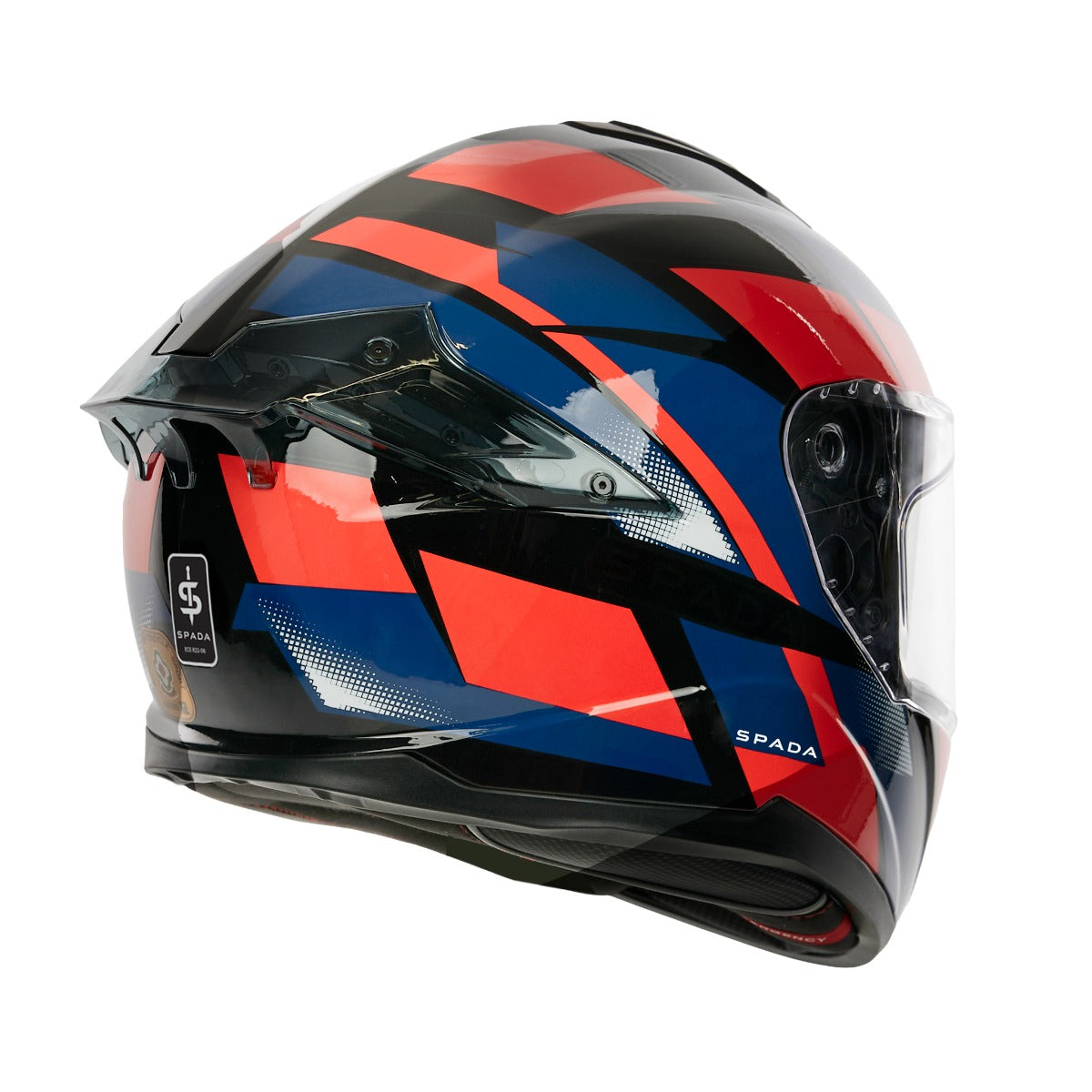 Spada Blade Sabre Black/Blue/Red Helmet