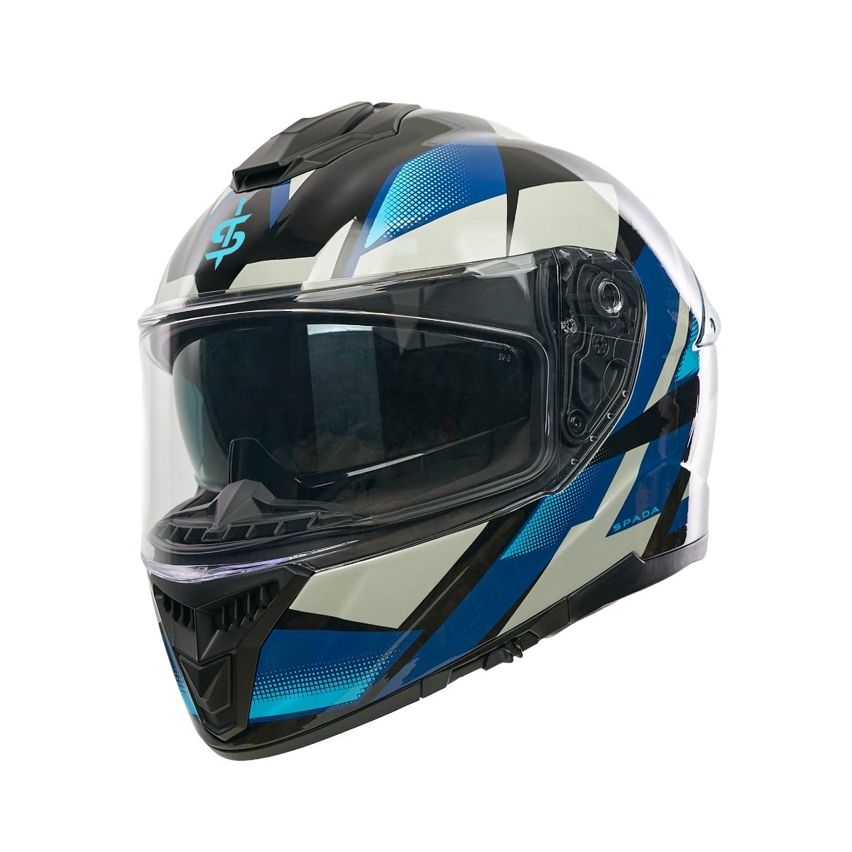 Spada Blade Sabre Blue/Black/Grey Helmet