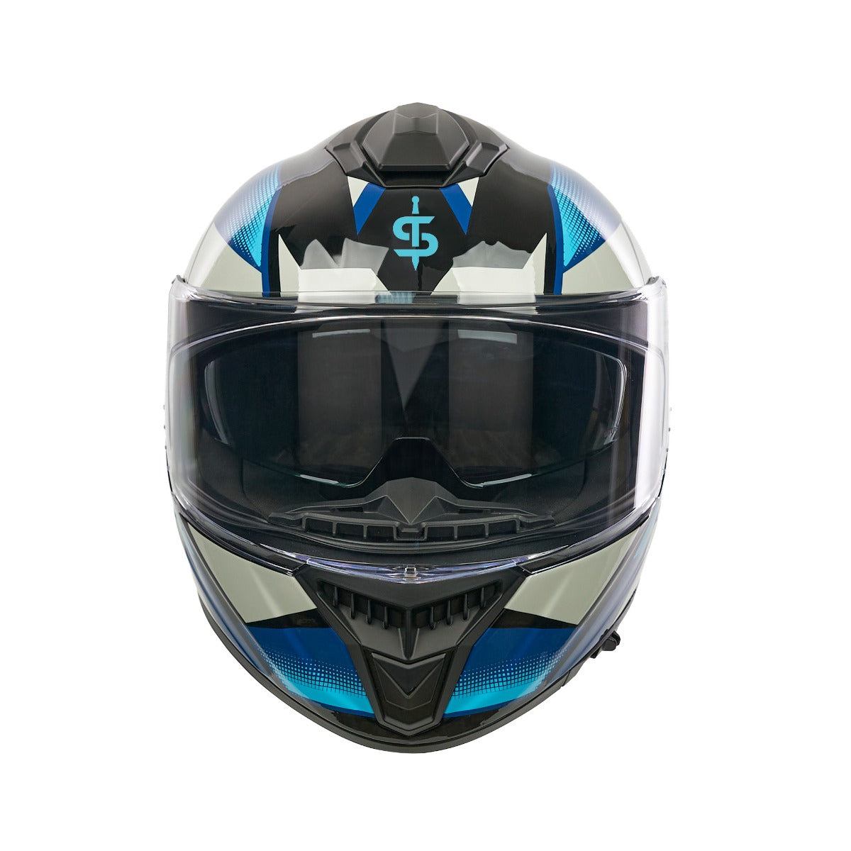 Spada Blade Sabre Blue/Black/Grey Helmet